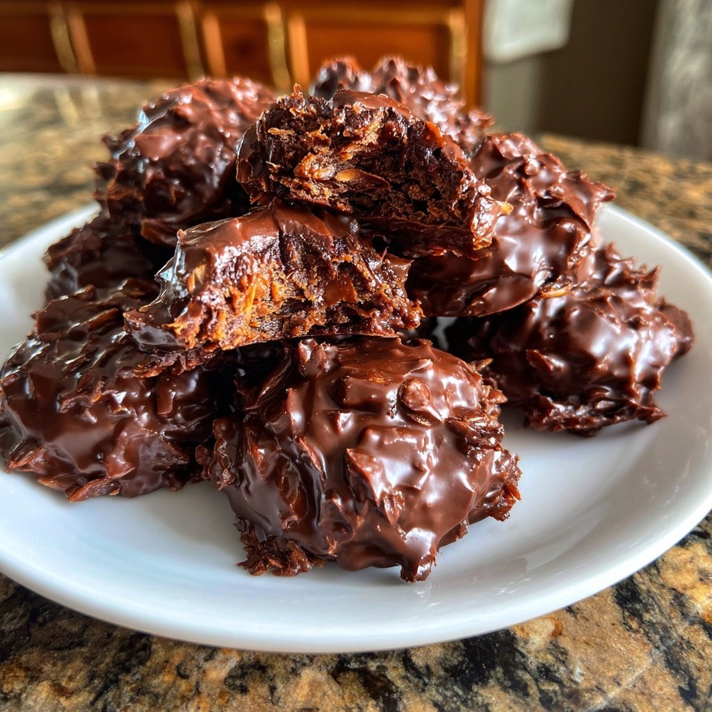 Chocolate Almond Clusters