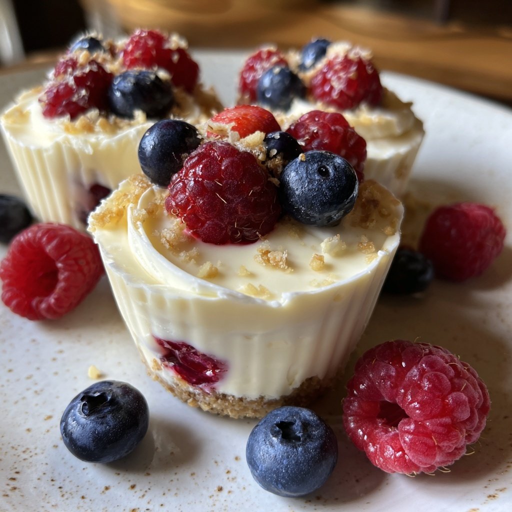 Vanilla Berry Yogurt Cups