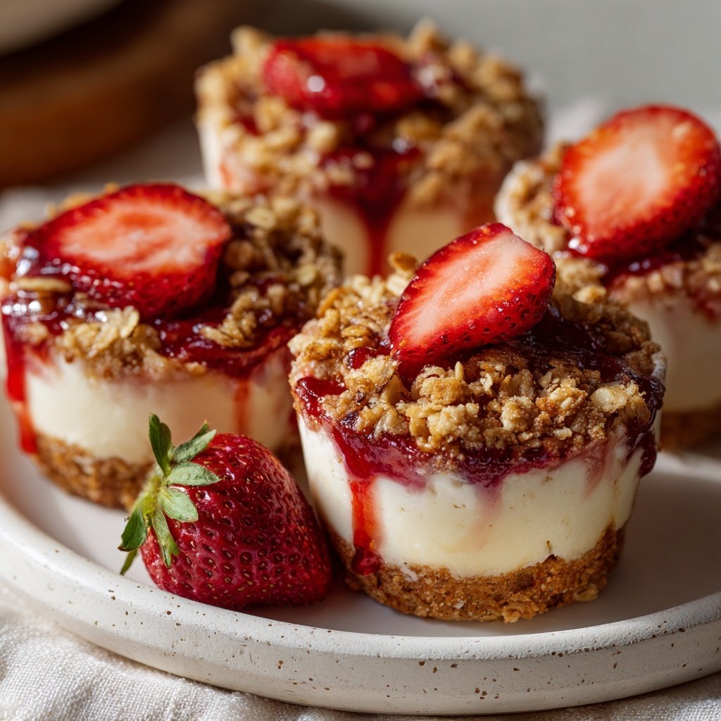 Strawberry Yogurt Breakfast Cups