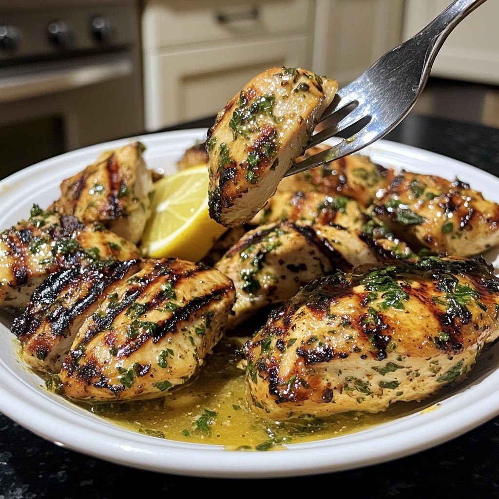 Grilled Lemon Herb Chicken Bowl