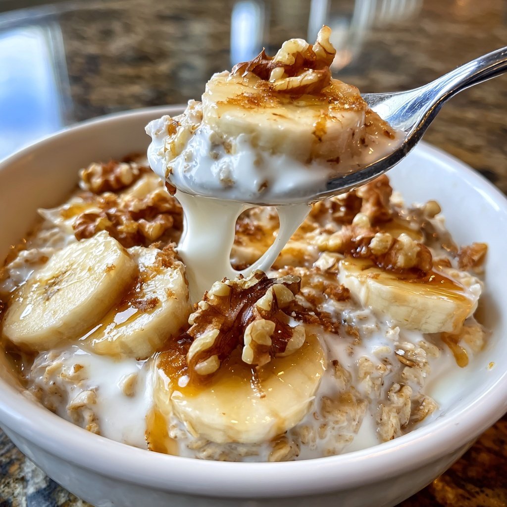 Cinnamon Vanilla Yogurt Breakfast Oats