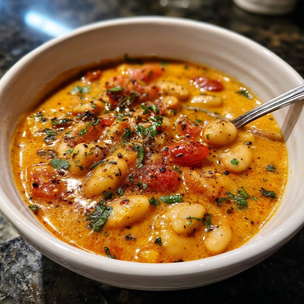 Sunday Creamy White Bean Stew