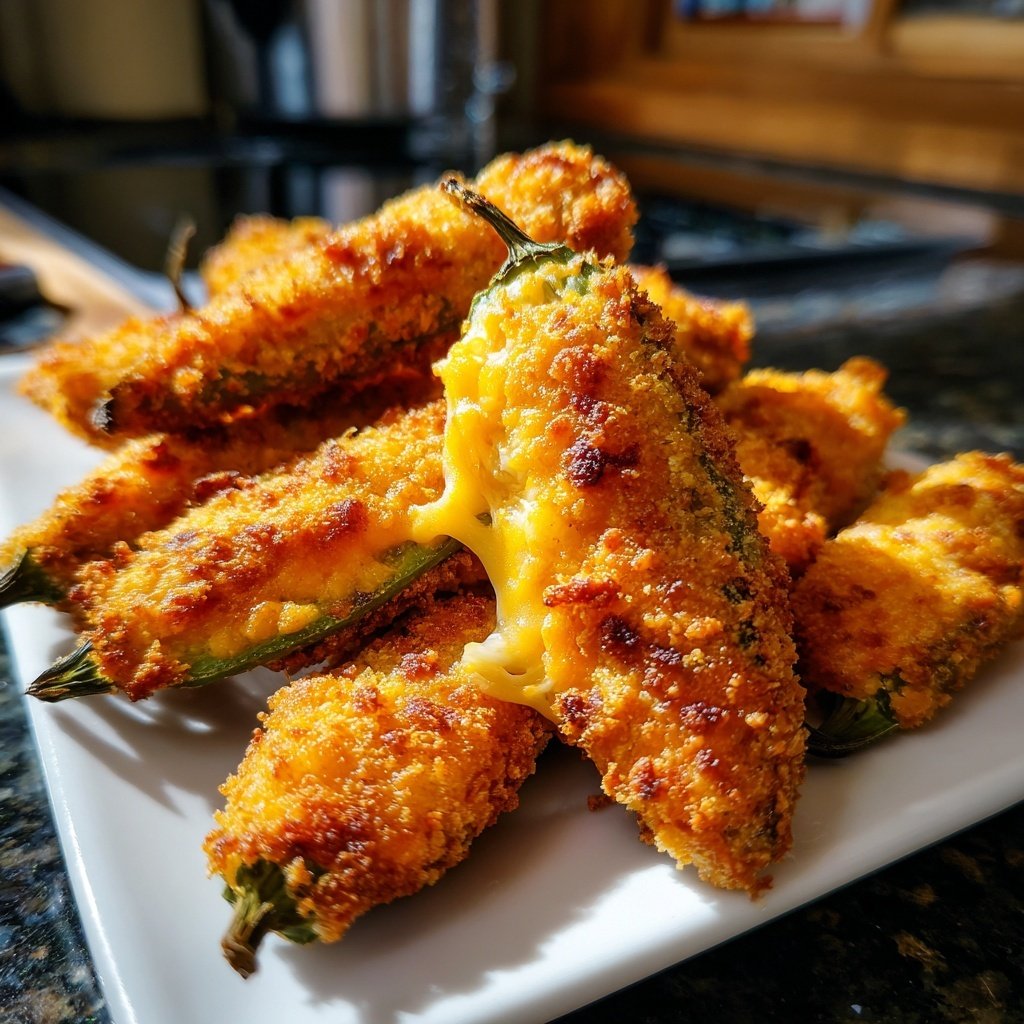 Jalapeno Poppers with Creamy Spinach Dip