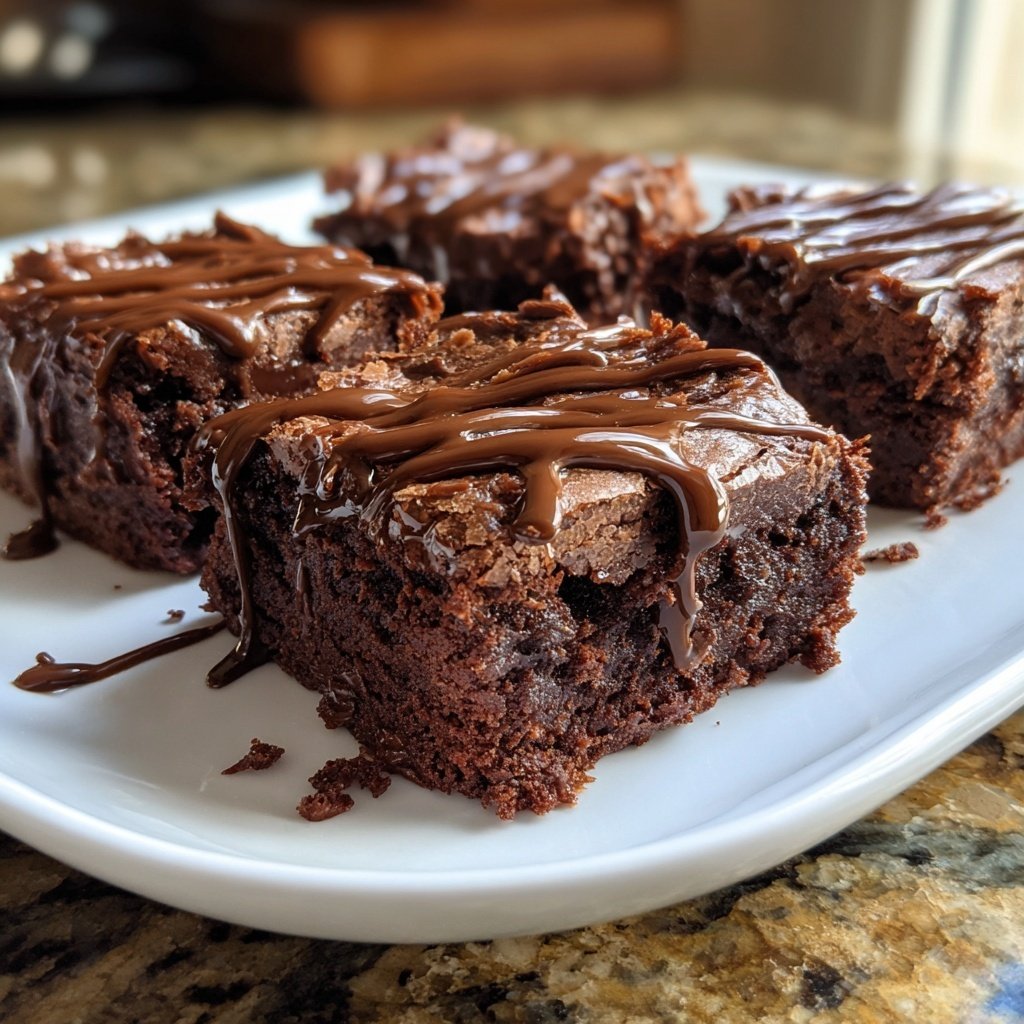 Valentines Treats Chocolate Fudge Squares