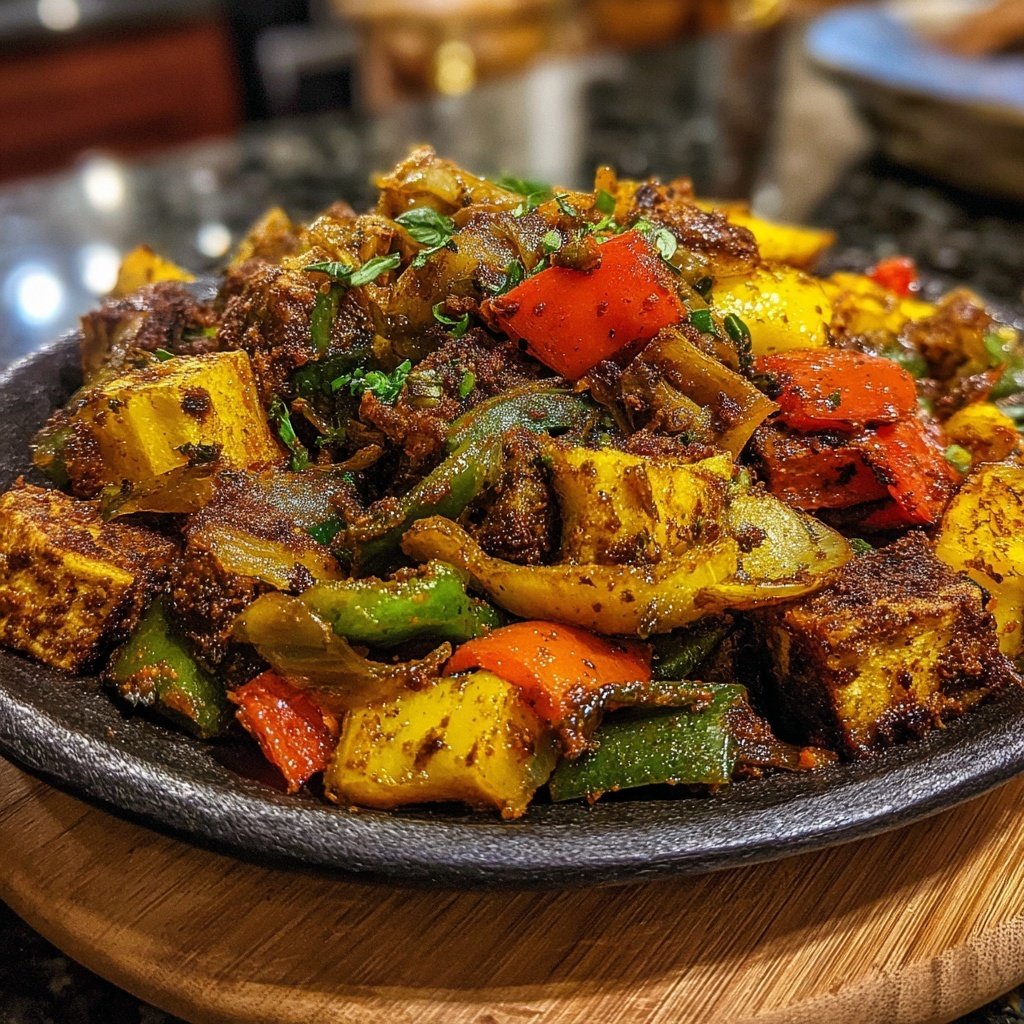 Jamaican Jerk Spiced Vegetables